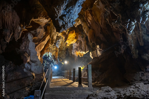 Chiang Dao Cave , Chiang Mai province , Thailand.