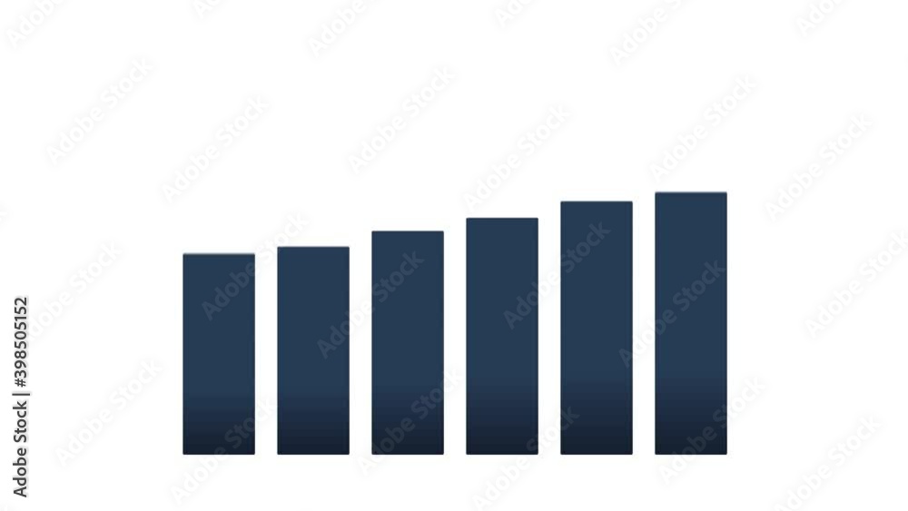 Business And Finance Growth Infographic Bar Graph Or Chart Animation Business And Finance Growth Infographic Bar Graph Or Chart Animation