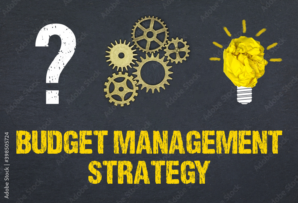 Obraz premium Budget Management Strategy