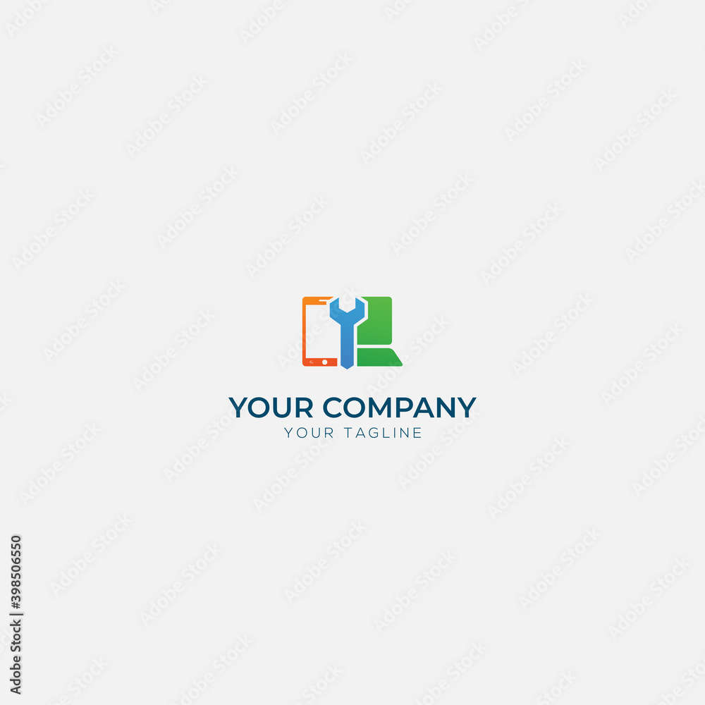 Hand phone Service, Laptop PC service center logo
