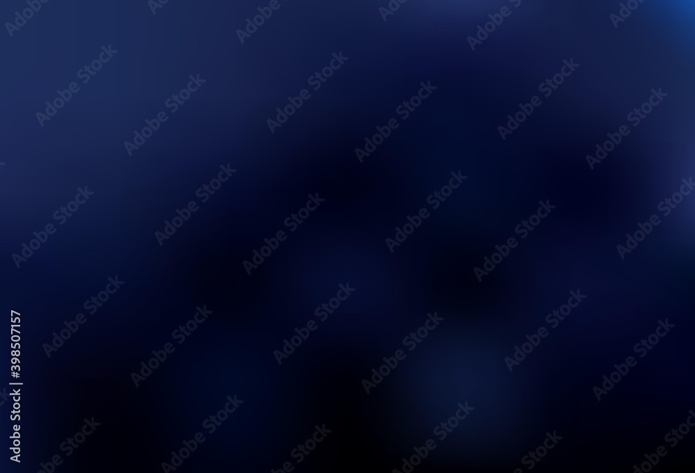 Obraz premium Dark BLUE vector blurred bright pattern.