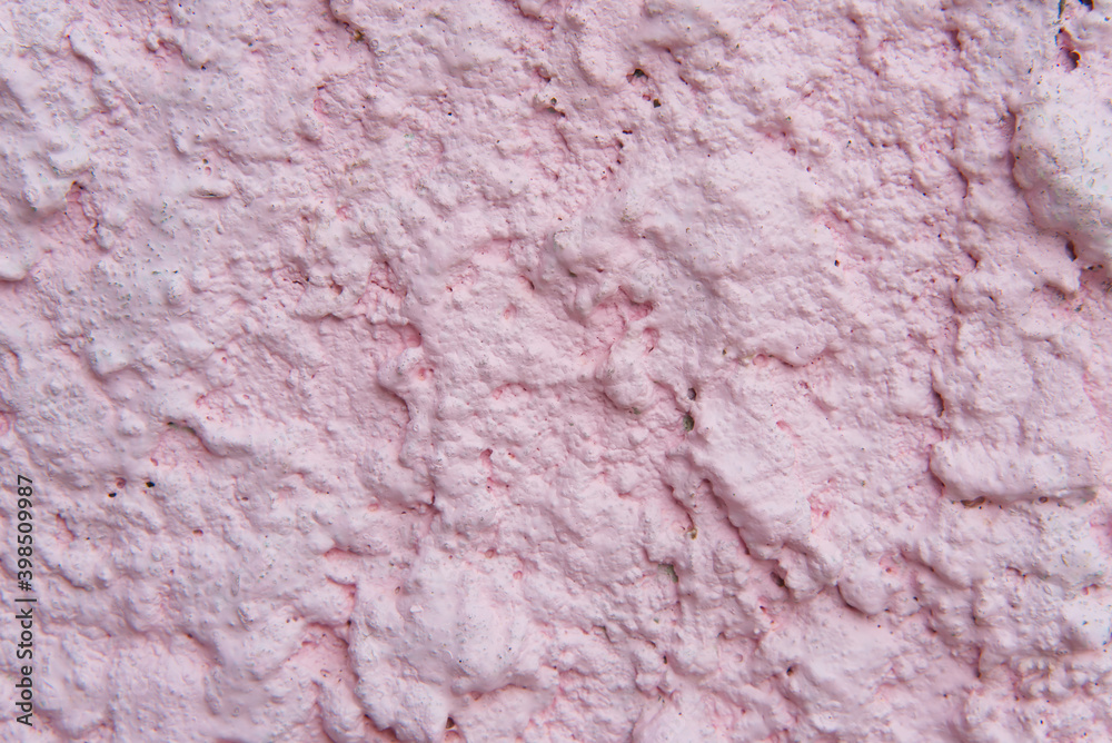 Naklejka premium Old style vintage abstract pink grunge cement wall texture background.