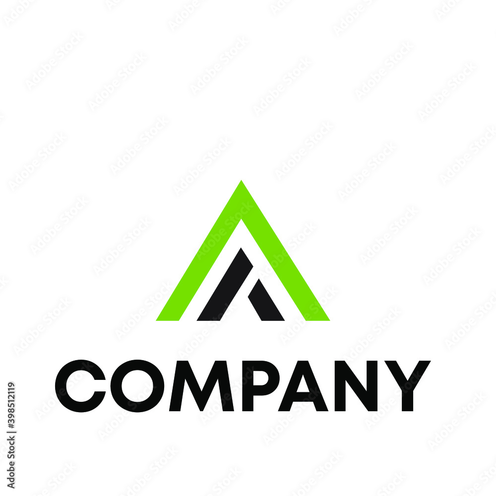 letter A logo letter A logo