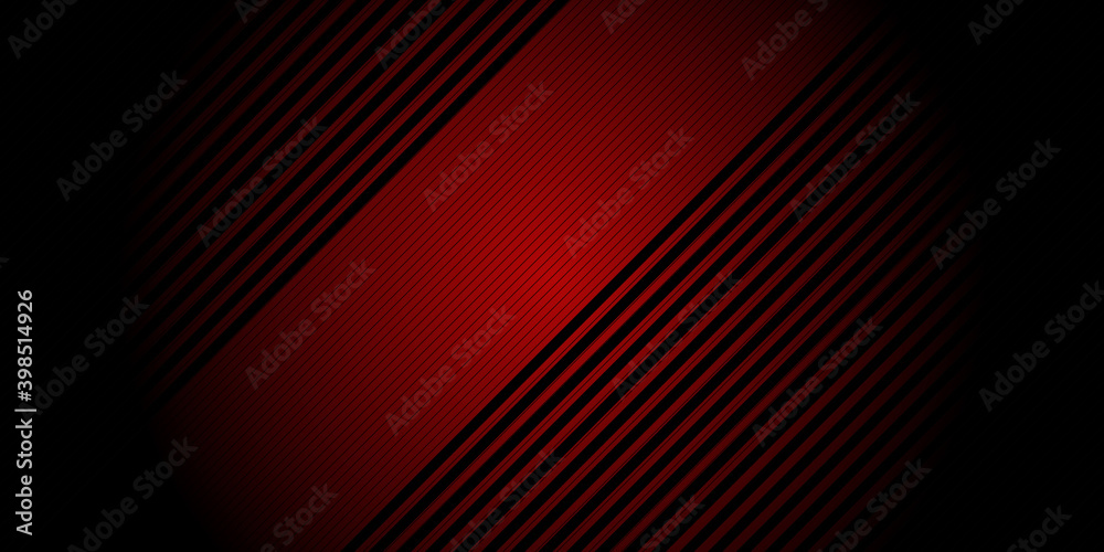Fototapeta premium Abstract luxury red background with black line
