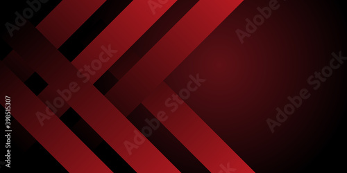 Red abstract geometric background