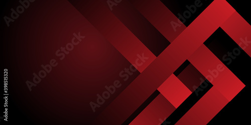 Red abstract geometric background