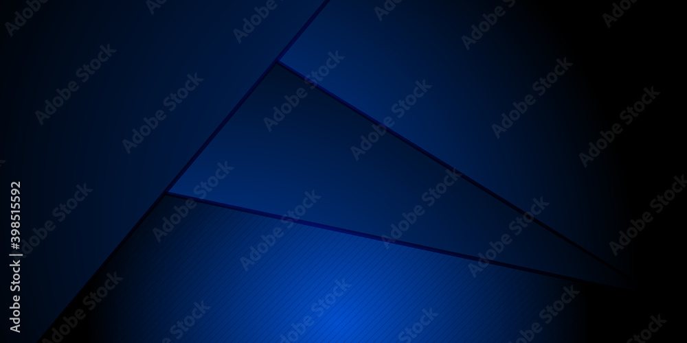 Abstract technology concept dark blue stripes geometric overlapping background. Abstract technology concept dark blue stripes geometric overlapping background.