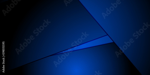 Modern simple dark blue black abstract business technology background with triangle shape element design