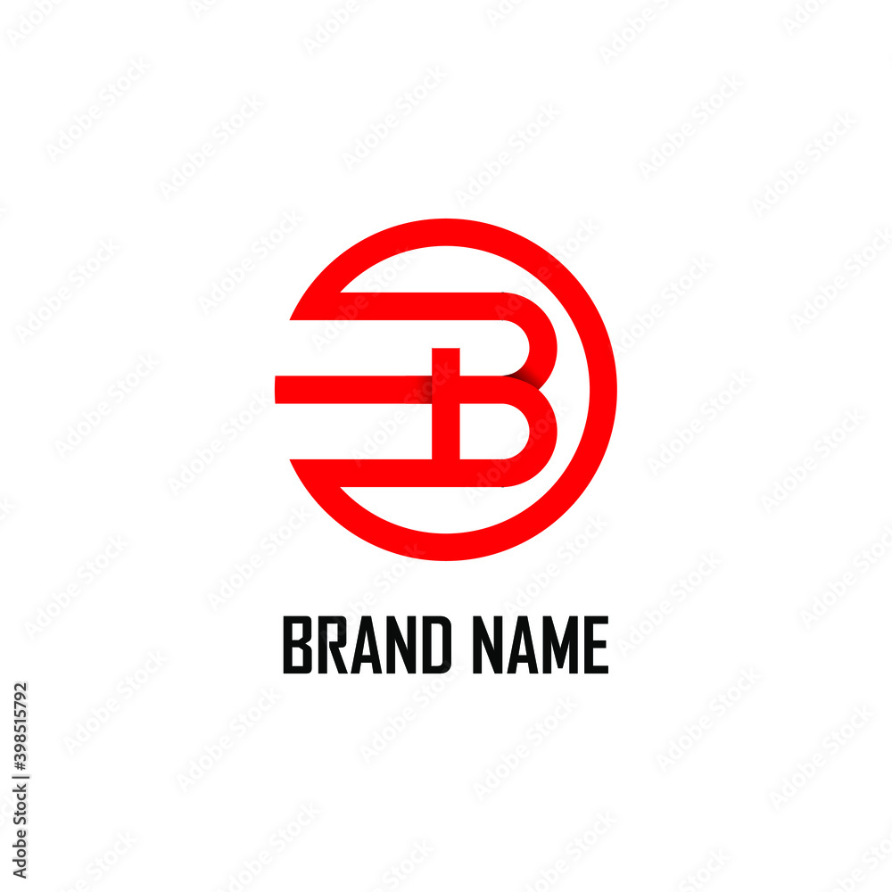 red letter B for the logo red letter B for the logo