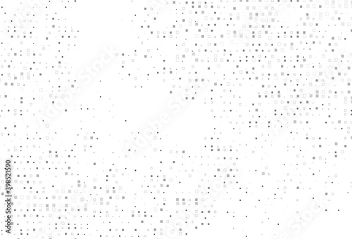 Light Silver, Gray vector texture with rectangular style.