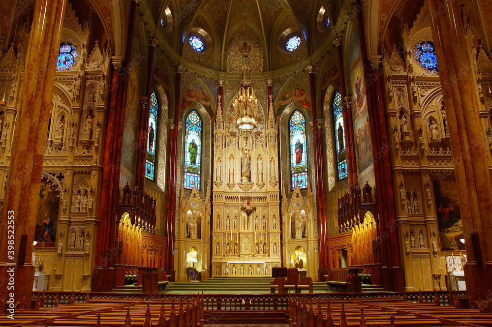 Saint Patricks Basilica Montreal alter