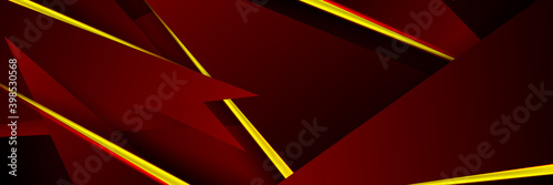Red yellow orange abstract triangle background for e-sport and game
