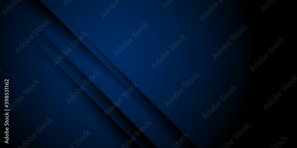 Blue background, abstract wall shadow room, can be used to present your product