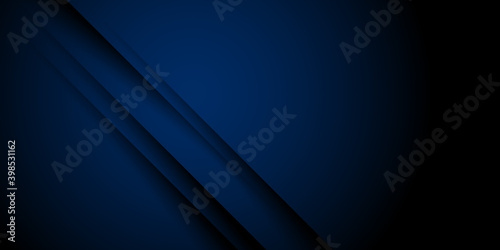 Blue background, abstract wall shadow room, can be used to present your product