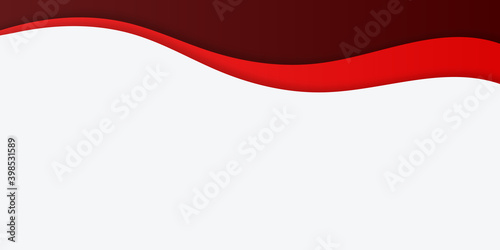 Red white paper cut background