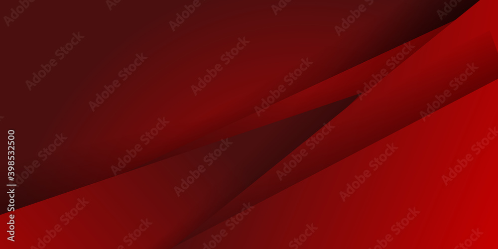 Abstract red white gray overlap design modern background vector illustration.