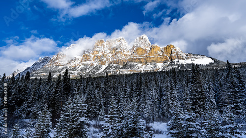 castle mountain Banff national park