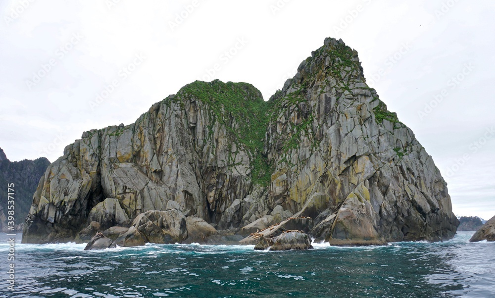Island in the Kenai Fjords National Park