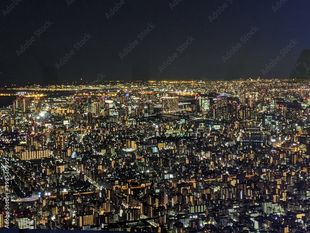 東京スカイツリーからの夜景