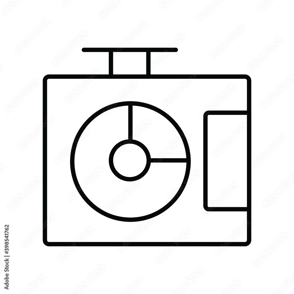 Chess Timer clock line icon Chess Timer clock line icon