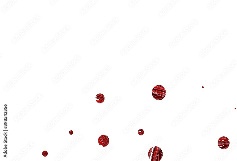 Light green, red vector pattern with spheres. Light green, red vector pattern with spheres.