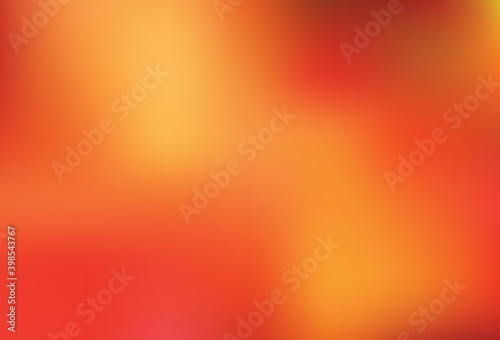 Light Orange vector colorful abstract background.