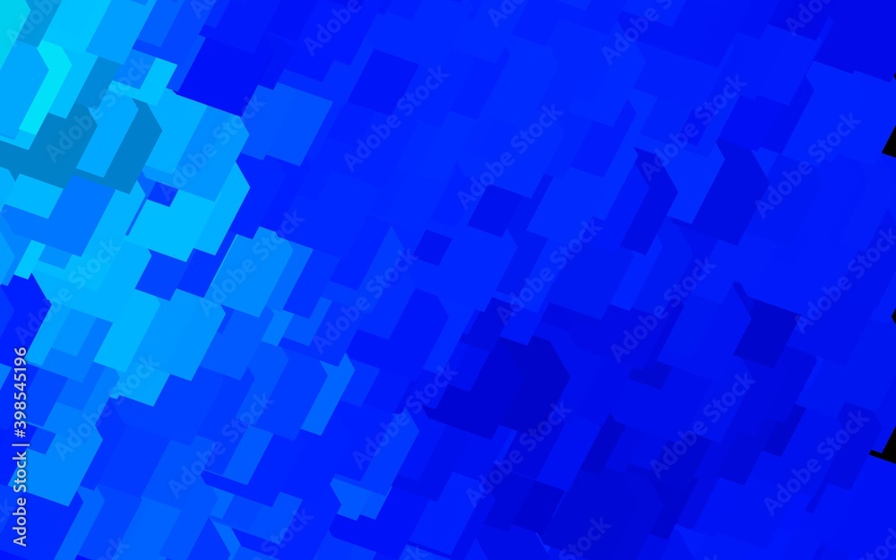 Dark BLUE vector template with rhombus. Dark BLUE vector template with rhombus.