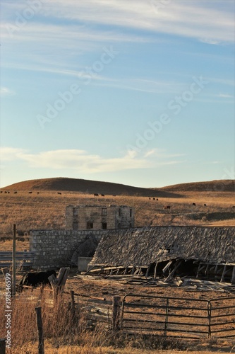 Old ranch buildings