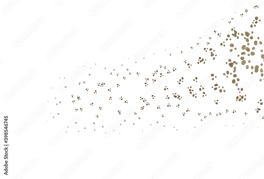 Light Black vector template with liquid shapes. Light Black vector template with liquid shapes.