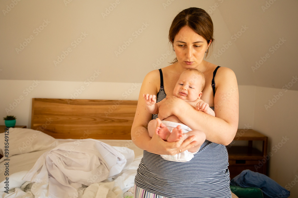 Normal situation for mother to be tired of child upbringing Normal situation for mother to be tired of child upbringing