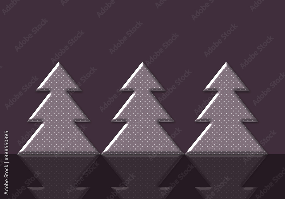 Christmas illustration with pines trees
Christmas illustration with pines trees