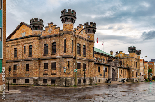 Принти на полотні Army Reserve Building in Montreal, Les Fusiliers Mont-Royal, Canada