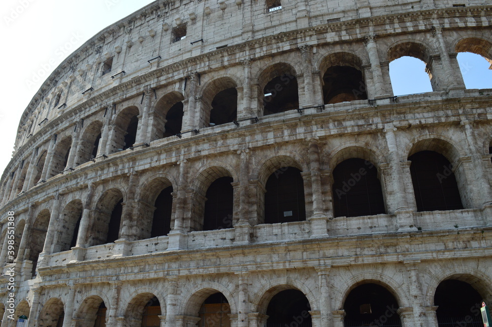 The Colosseum in Rome, Italy 