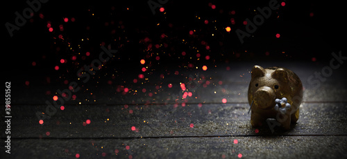 Christmas New Year backgrou...