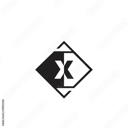 Letter X Geometrical Logo Negative Space Vector Design Free Download Letter X Geometrical Logo Negative Space Vector Design - GFXLoad