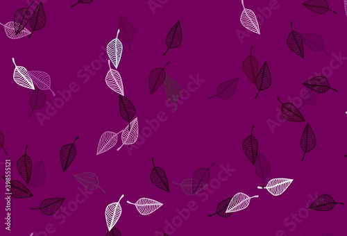 Light Purple vector sketch background.