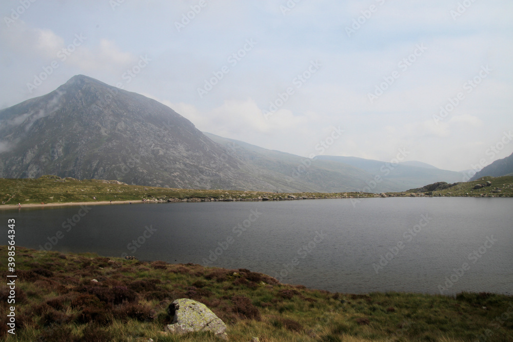 A view of the North Wales Countryside near Lake Ogwen