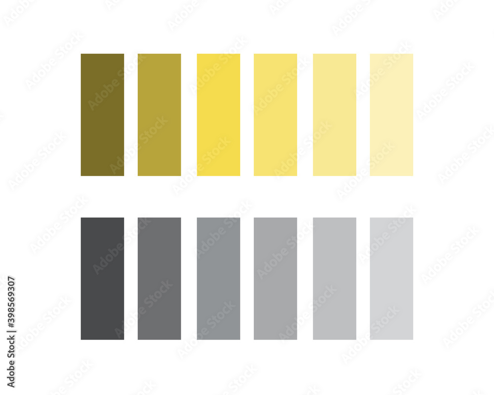 Color of the year 2021. Gray and yellow graphic design 2021 Color of the year 2021. Gray and yellow graphic design 2021