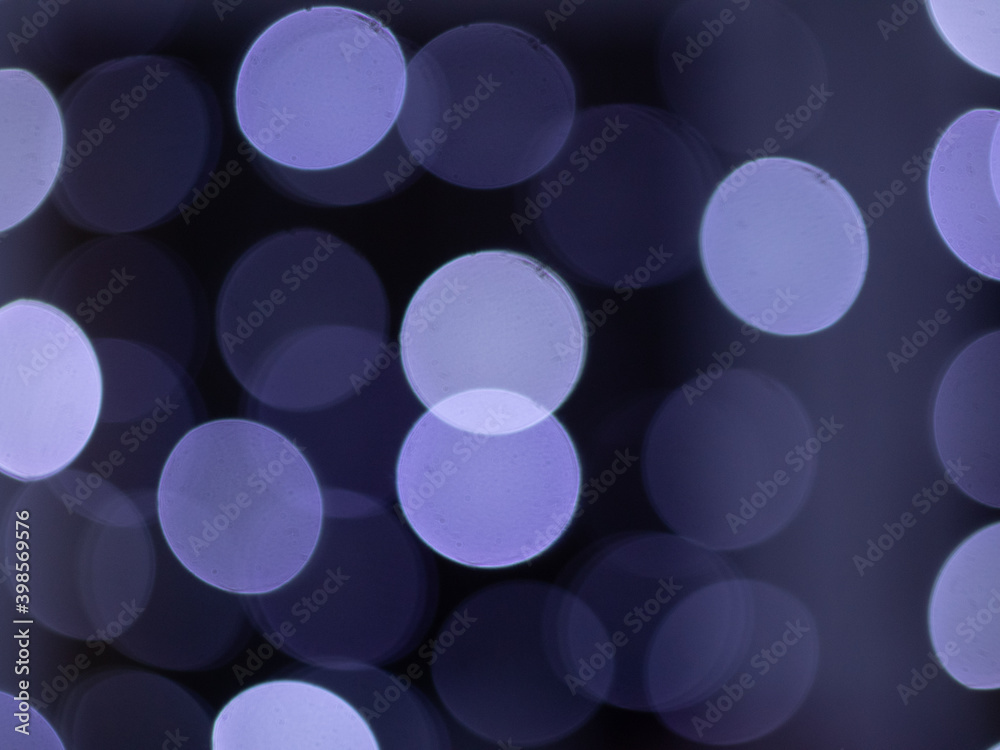 blue bokeh abstract light background