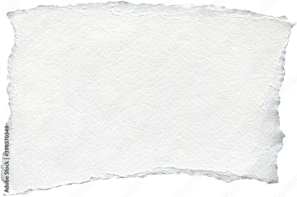 Creamy paper tears texture. Deckle edge craft piece of paper. Creamy paper tears texture. Deckle edge craft piece of paper.
