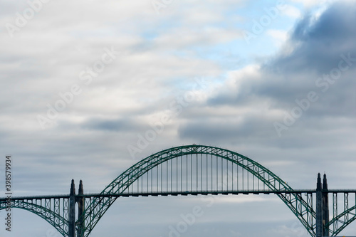 Newport Yaquina Bay Bridge on the Oregon Coast photo