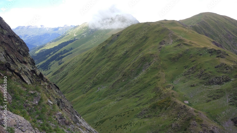 Mountains of the Caucasus. Travel to Arkhyz. Fascinating views