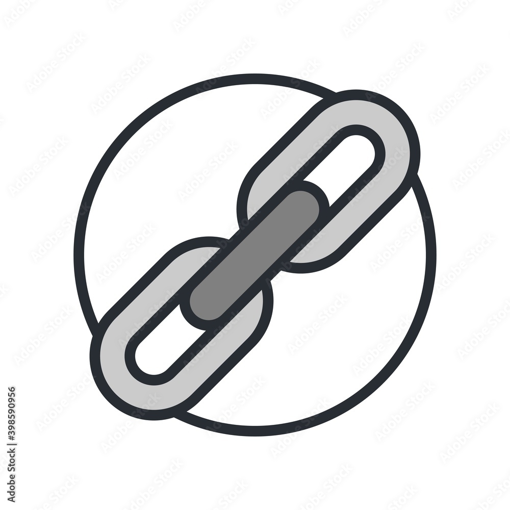 SEO link building icon illustration for website design, ads banner, logo elements. SEO link building icon illustration for website design, ads banner, logo elements.