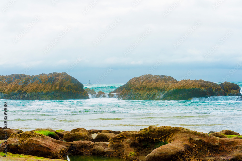 Seal Rock Beach on the Oregon Coast