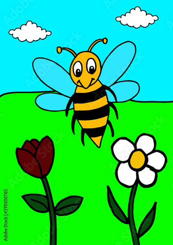 BUZIE LA P'TITE ABEILLE