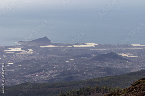 Views from Guajara mountain and surrounding area near Teide in Tenerife (Spain) photo