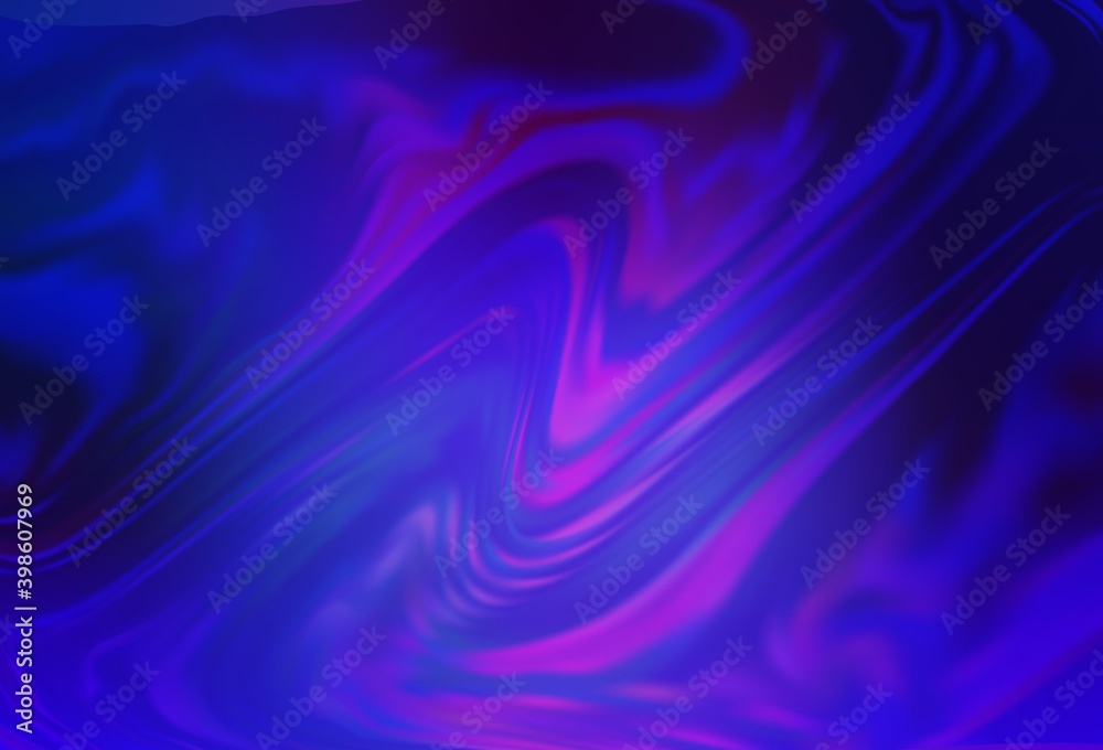 Fototapeta premium Light Blue, Red vector abstract bright pattern.