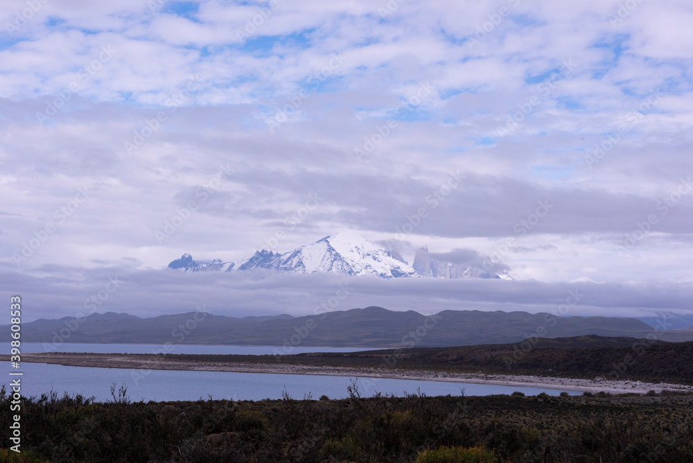 Naklejka premium mountain Paine
