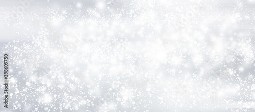 white and gray snow blur abstract background