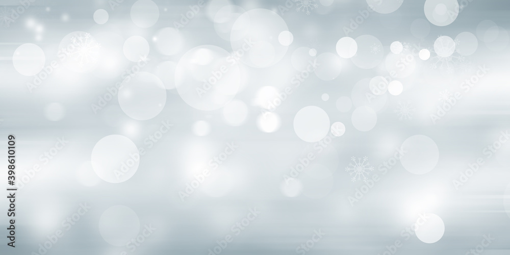 white and gray snow blur abstract background